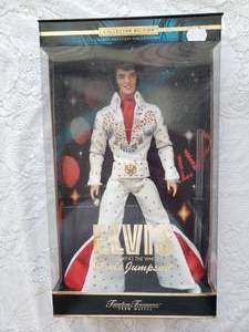 lot 18 image: Elvis Presley Dolls, NIB