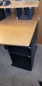 lot 39 image: Tiered Office Work Desk