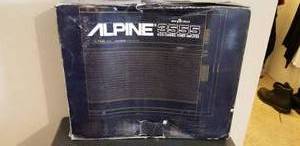 lot 105 image: Alpine 3555 432 Channel Power Amp