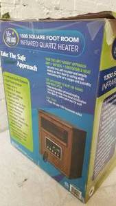 lot 98 image: Life Smart Infrared Room Heater