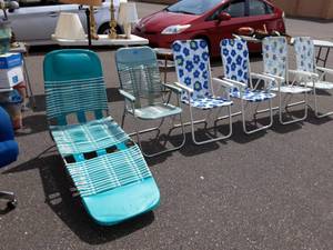 6-Assorted LawnPatio Chairs