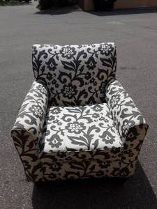 Floral Pattern Arm Chair