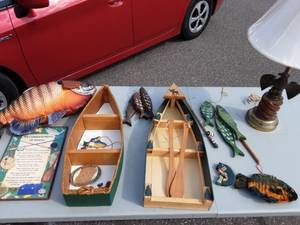 Fishing Decor & Floor Lamp