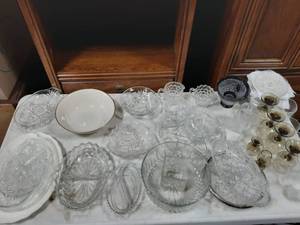 Platters, Serving Dishes, Hobnail & More