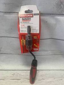 lot 2 image: Craftsman Mach Series 11pc Bit Driver Set