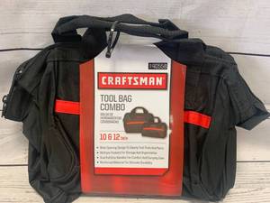 lot 15 image: Craftsman Tool Bag Combination Set of 2