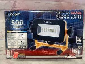 lot 22 image: Izoom 500 Watt Versa Beam Flood Light