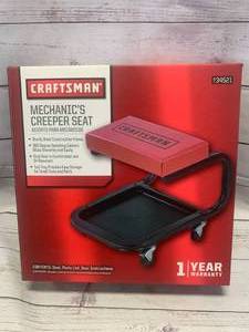 lot 26 image: Craftsman Mechanics Creeper Seat $71 retail