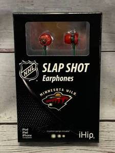 lot 33 image: Minnesota Wild NHL Earphones