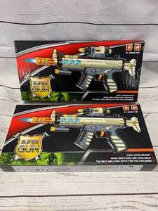 lot 37 image: Lot of 2 Kids Toy Guns