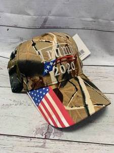 lot 42 image: Trump 2020 Camo Hat