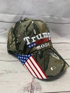 lot 44 image: Trump 2020 Camo Hat