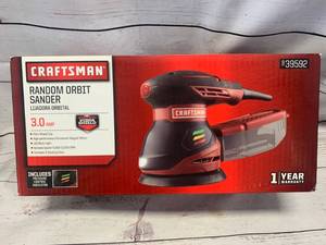 lot 67 image: Craftsman 3 Amp Random Orbital Sander
