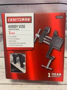 lot 69 image: Craftsman 3 Hobby Vise