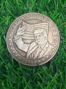 lot 96 image: Donald Trump Morgan Dollar Coin