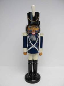 lot 54 image: Large Wooden Soldier Nutcracker