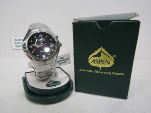 lot 24 image: Mens ASPEN Stainless Steel Watch