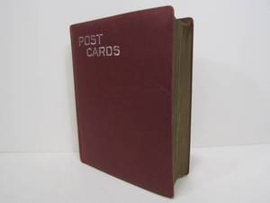 lot 122 image: Antique Postcard Album wCards