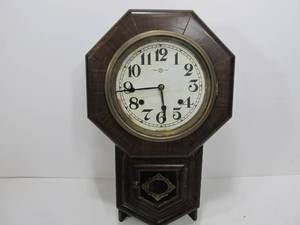 lot 150 image: Vintage Japanese Regulator Wall Clock