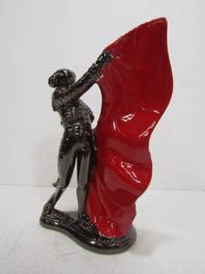 lot 189 image: Vintage Art Pottery Matador Statue