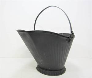 lot 110 image: Antique Metal Coal Bucket