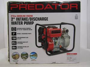 lot 200 image: Brand New PREDATOR 2 IntakeDischarge Water Pump