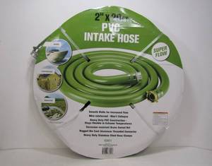 lot 206 image: Brand New 2 x 20 PVC Intake Hose