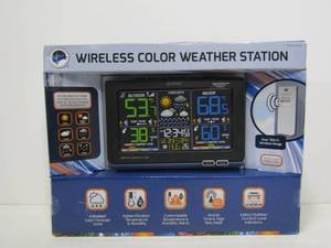 lot 218 image: Brand New Wireless Color Weather Station