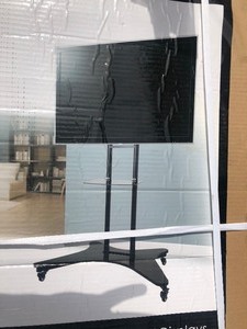 lot 271 image: Brand New Mobile Flatscreen TV Rolling CartStand