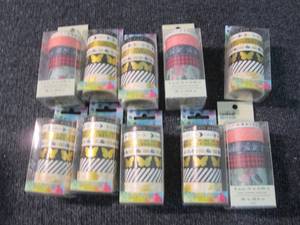 10 pks Assorted Washi Tape...
