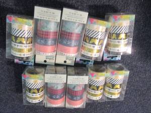 10 pks Assorted Washi Tape...
