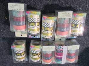 10 pks Assorted Washi Tape...