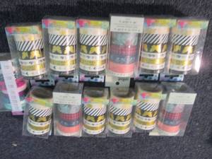 13 pks Assorted Washi Tape...