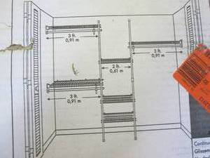 ClosetMaid SuperSlide 5ft- 8ft  13x...