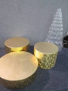 Glass Tree, 3 Ornamental Items...