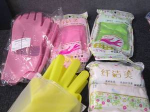 2 Scrubbing Gloves, Washing Gloves...