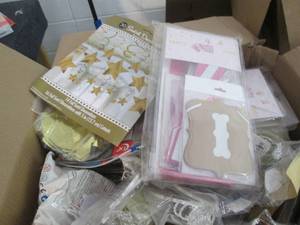 Box of Assorted Party Supplies...
