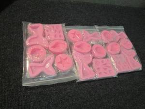 3 Sets Silicon Sealife Molds...