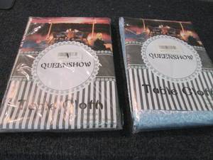 2 Queenshow Table Cloths...