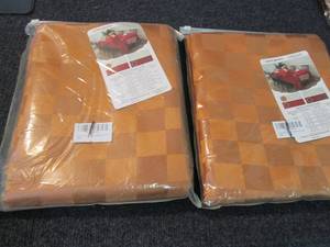 2- 60x120 inch Table Cloths...