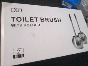 Ixo Toilet Brush with  Holder Set o...