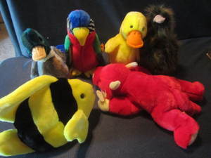 lot 97 image: Ty Beanie Buddies