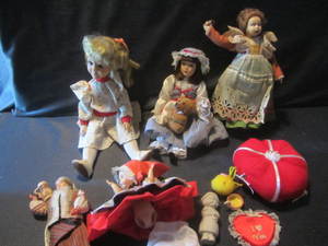 lot 133 image: Dolls with Mdme Alex