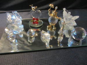 lot 170 image: Crystal Figures