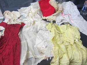 lot 226 image: Vintage Doll Clothes