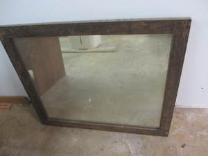 lot 231 image: Antique Wall Mirror