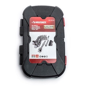 Husky Ratchet SAEMetric Socket Set (30-Piece, 14 Drive)