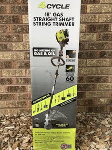Ryobi 4-Cycle Straight Shaft Gas Trimmer