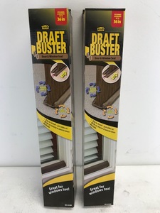 Draft Buster Door and Window Seal (Lot of 2)
