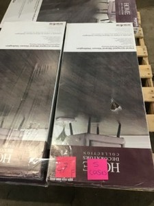 5 CASES OF HOME DECOR COLLECTION Hand Scraped Strand Woven Wellington 38 in. T x 5-18 in. W x 36 in. L Engineered Click Bamboo Flooring CUSTOMER RETURN SEE PICS